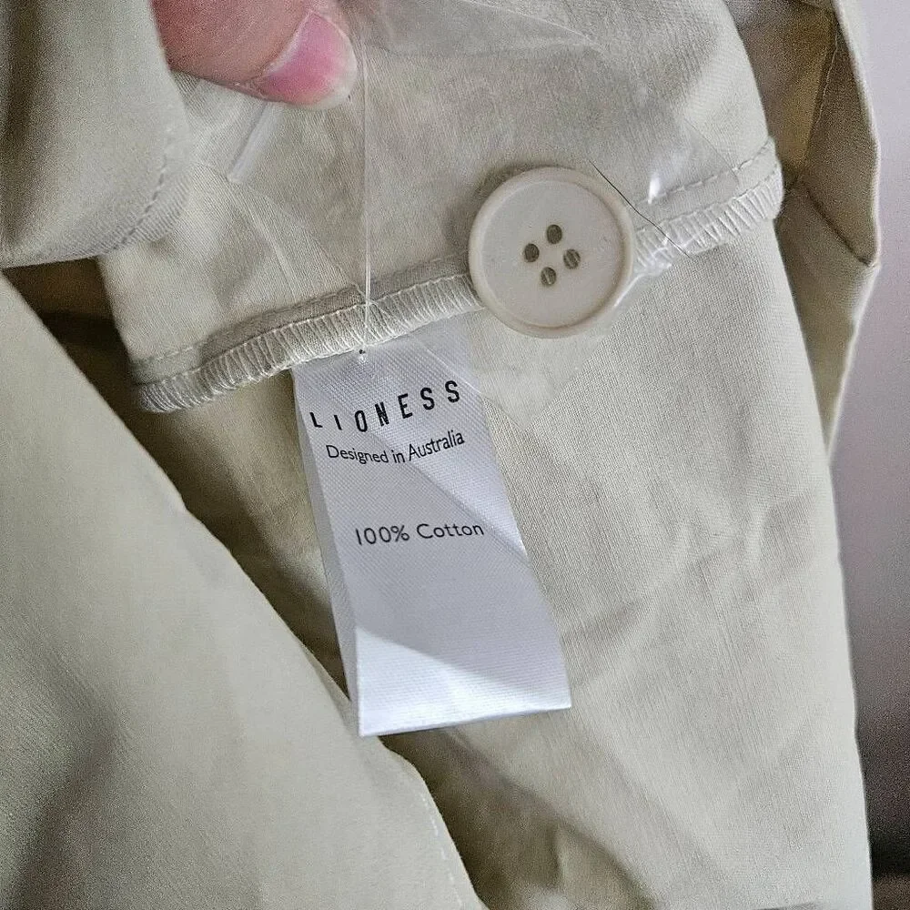 NWT Lioness Giselle Trench Coat Mini Dress